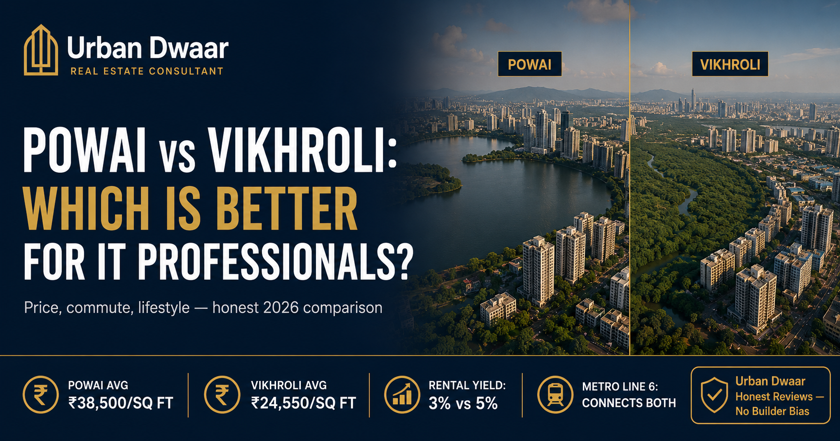 Powai vs Vikhroli: Which Is Better for IT Professionals in 2026?